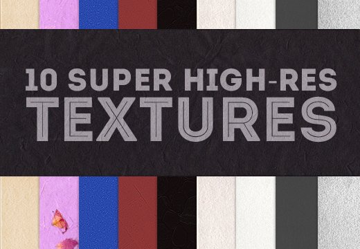 10 Super High-Resolution Textures & Patterns