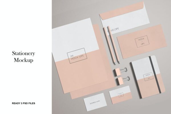 stationery mockup