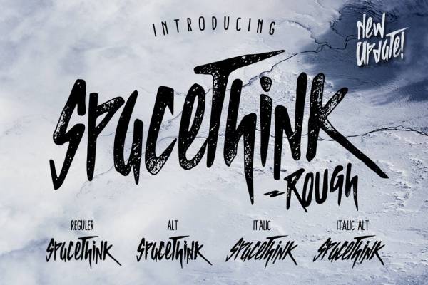Spacethink Typeface
