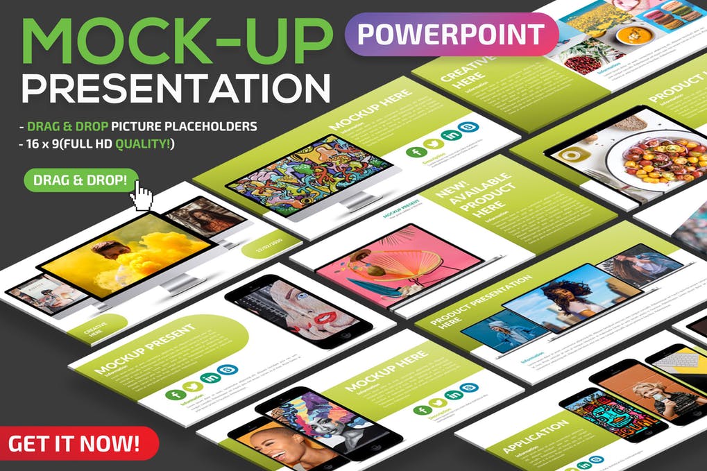 Mockup Powerpoint Template