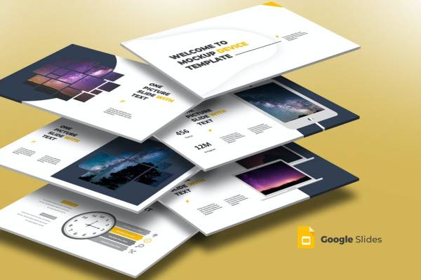 Mockup Device - Google Slides Template