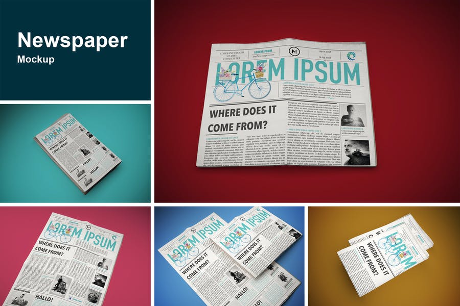 Newspaper Mockup