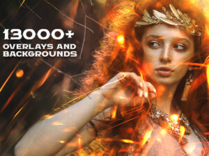 13.000+ Overlays And Backgrounds Mega Bundle