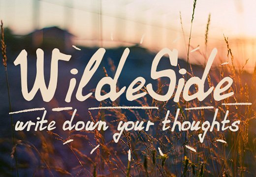 Wilde Side Free otf & ttf Font