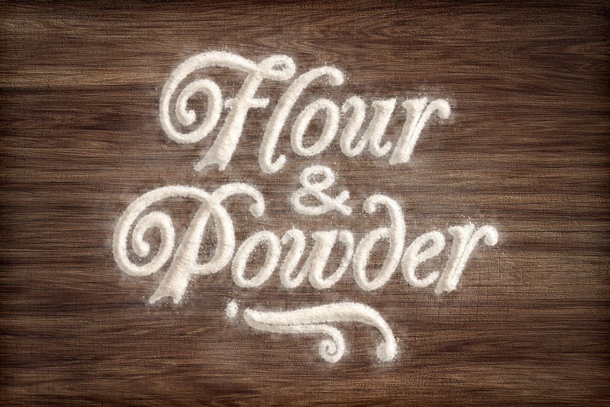 Flour & Powder - Photoshop Actions