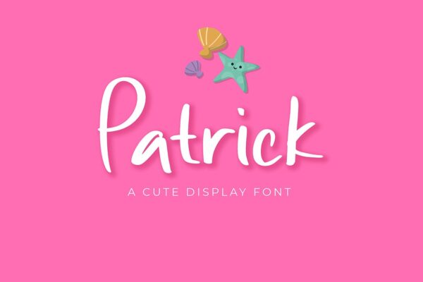 Patrick Cute Display Font