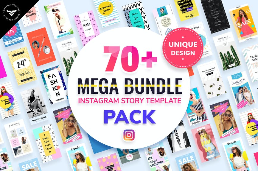Instagram Stories Mega Bundle Templates