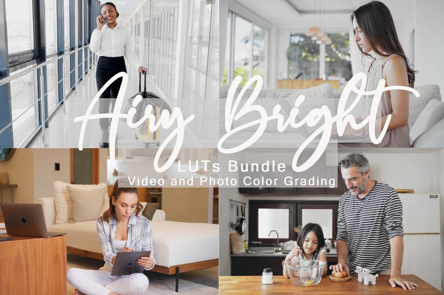 Airy Bright LUTs Bundle