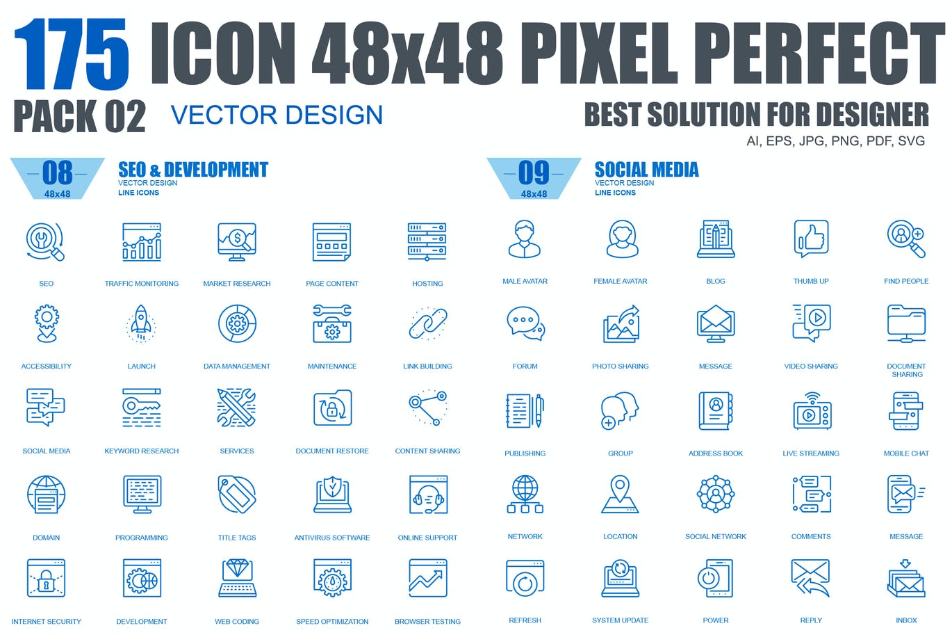 Line icons Bundle