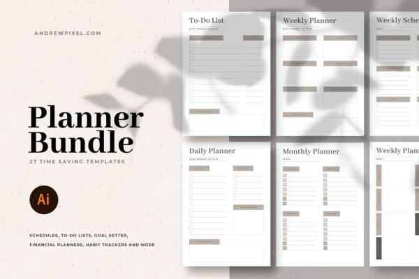 Planners and Lists Bundle