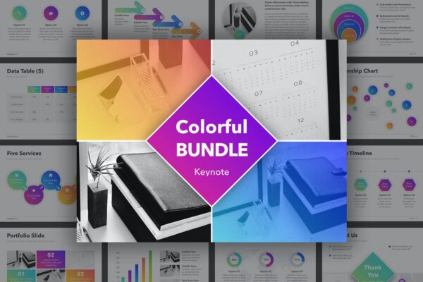 Colorful Bundle Keynote Template