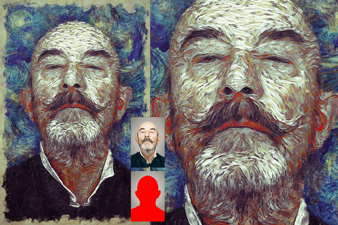 Van Gogh Art Photoshop Action