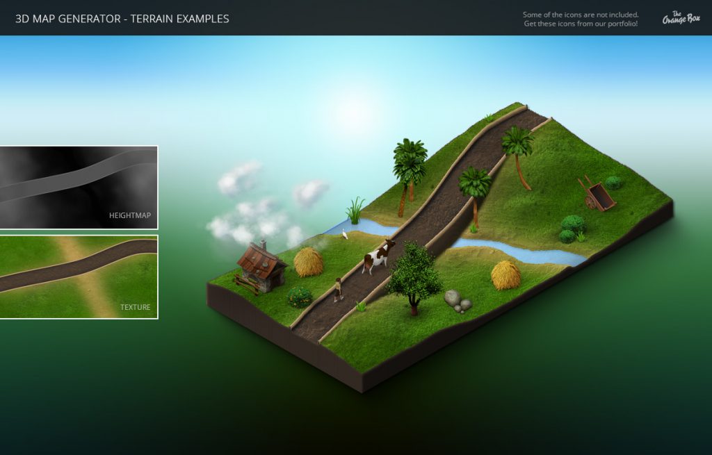 3D Map Generator - Terrain from Heightmap - Graphimarket
