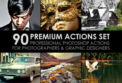 90 Premium Actions Set