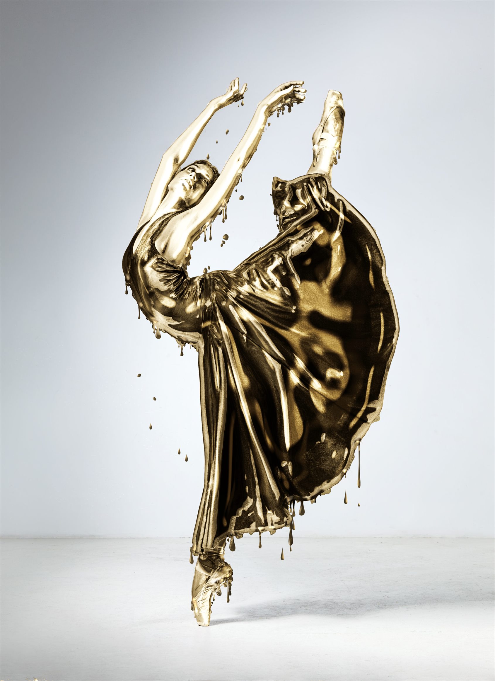 Dripping Gold Photoshop Action