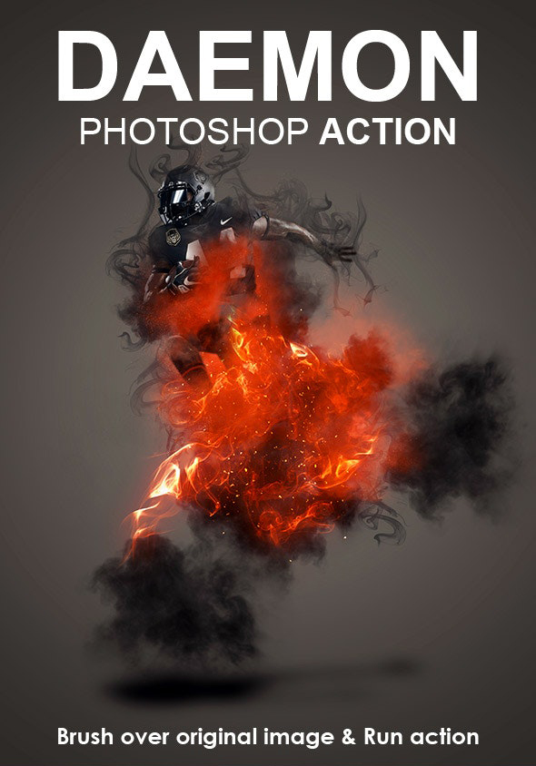 Daemon Photoshop Action