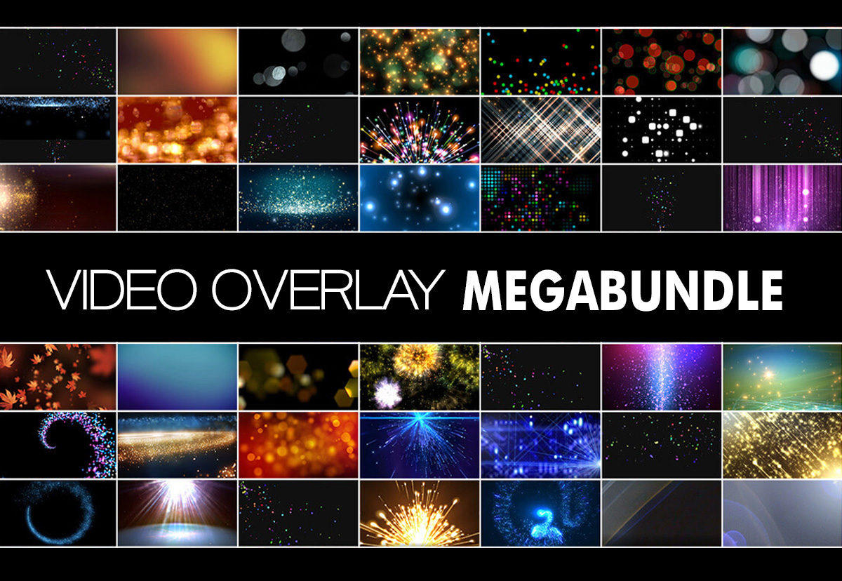 190+ Professional Video Overlays